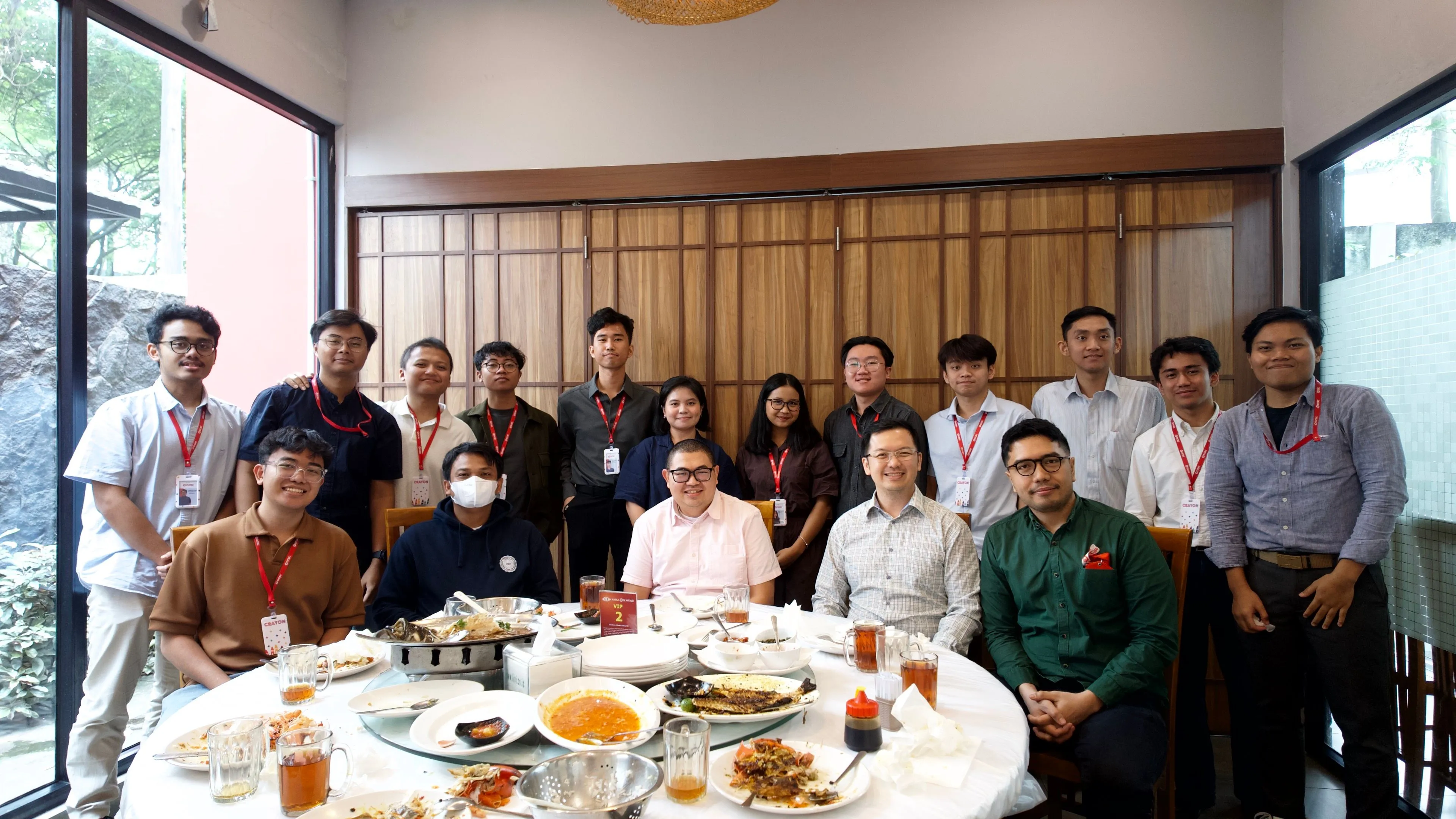 Lunch w/ Project Sponsors @ Aneka 38 Seafood